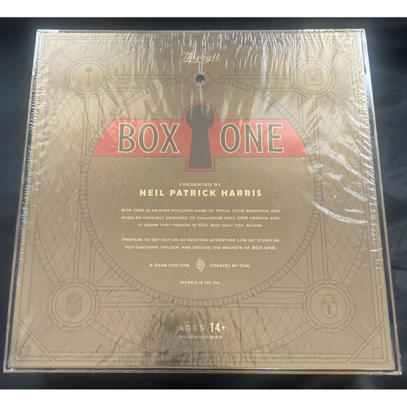 Box One Presented By Neil Patrick Harris Game Theory 11 BRAND NEW SEALED - Picture 4 of 4